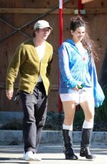 ROSALIA and Jeremy Allen White Out Shopping for Lowers in Los Angeles 10/30/2023