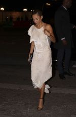 ROSE BERTRAM Arrives at Victoria Beckham