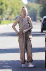 RUMER WILLIS Leaves Pottery Class in Los Angeles 10/08/2023