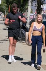 RYLEE ARNOLD Leaves Dancing with the Stars Practice in Los Angeles 10/14/2023