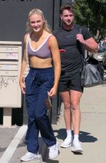 RYLEE ARNOLD Leaves Dancing with the Stars Practice in Los Angeles 10/14/2023