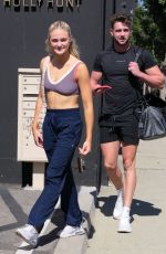 RYLEE ARNOLD Leaves Dancing with the Stars Practice in Los Angeles 10/14/2023