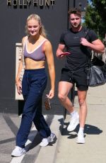 RYLEE ARNOLD Leaves Dancing with the Stars Practice in Los Angeles 10/14/2023