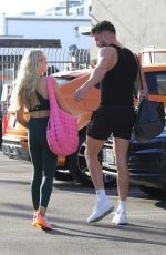 RYLEE ARNOLD Leaves Workout in Los Angeles 10/07/2023
