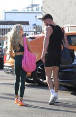 RYLEE ARNOLD Leaves Workout in Los Angeles 10/07/2023