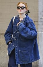SADIE SINK Heading to a Coffee Shop in New York 10/24/2023
