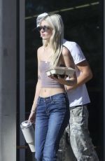 SAMI SHEEEN on a Lunch Date at Erewhon Market in Los Angeles 10/12/2023