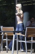 SAMI SHEEEN on a Lunch Date at Erewhon Market in Los Angeles 10/12/2023