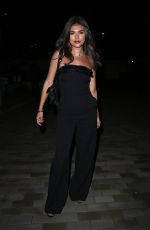 SAMIE ELISHI Arrives at Girl Knows All Collection Launch Party at Firefly Bar in Manchester 10/25/2023