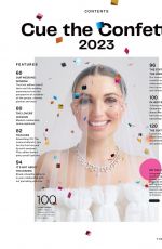SAMMI HANRATTY in The Knot Weddings Magazine, Winter 2023
