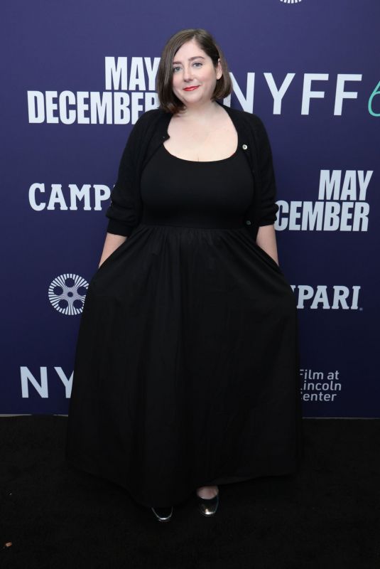 SAMY BURCH at May December New York Film Festival Opening Night Screening 09/29/2023