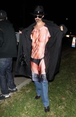 SARA SAMPAIO Arrives at Casamigos Halloween Party in Los Angeles 10/27/2023