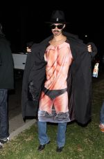 SARA SAMPAIO Arrives at Casamigos Halloween Party in Los Angeles 10/27/2023