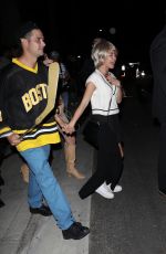 SARAH HYLAND Arrives at Casamigos Halloween party in Los Angeles 10/27/2023