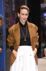 SARAH PAULSON Leaves Good Morning America Morning Show 10/27/2023