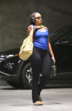 SASHA OBAMA Leaves a Gym in Los Angeles 10/05/2023