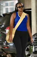 SASHA OBAMA Leaves a Gym in Los Angeles 10/05/2023