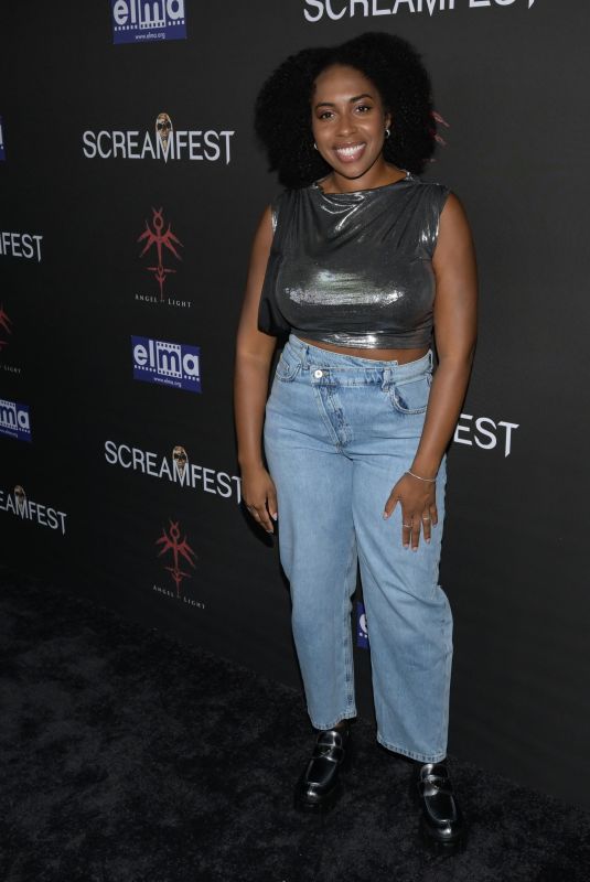 SAVANNAH GREAVES at Divinity Premiere at 23rd Screamfest Horror Film Festival 10/10/2023