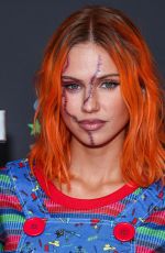 SCARLETT LEITHOLD at Darren Dzienciol’s Pop Icons Halloween Party in Bevery Hills 10/27/2023