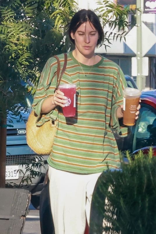 SCOUT WILLIS Out for a Couple of Beverages in Los Angeles 10/03/2023