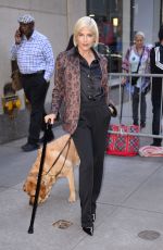 SELMA BLAIR Arrives with Her Service Dog at Today Morning Show in New York 10/05/2023