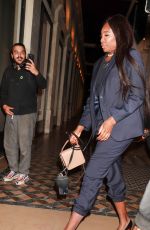 SERENA WILLAMS Out for Dinner at Costes in Paris 10/03/2023