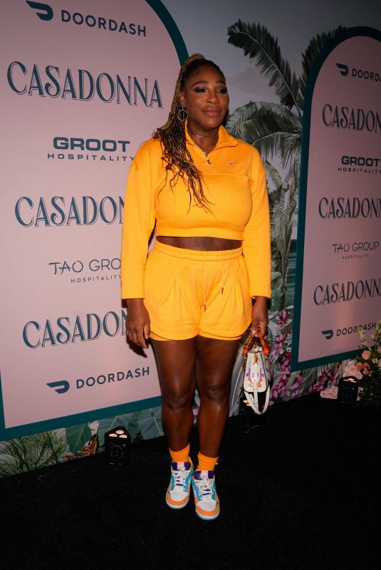 SERENA WILLIAMS at Grand Opening of Casadonna in Miami 10/20/2023