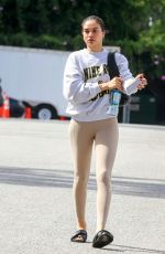 SHANINA SHAIK Heading to Her Morning Workout 10/13/2023