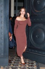 SHANINA SHAIK Leavves Hotel Costes in Paris 09/29/2023