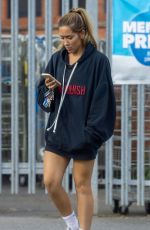 SHONA MANDERSON Leaves a Co Op Supermarket in Nottingham 10/10/2023