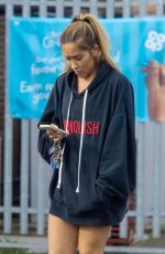 SHONA MANDERSON Leaves a Co Op Supermarket in Nottingham 10/10/2023