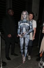 SIAN WELBY Arrives at Hallowzeem Party at Gaucho in London 01/27/2023