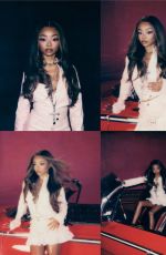 SKAI JACKSON at a Photoshoot, September 2023