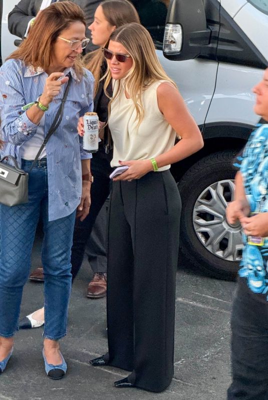 SOFIA RICHIE Arrives at When We Were Young Festival in Las Vegas 10/23/2023