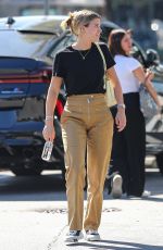 SOFIA RICHIE Out for Lunch with Friends in Los Angeles 10/05/2023