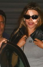 SOFIA VERGARA Leaves Nobu in Malibu 10/29/2023