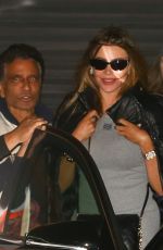 SOFIA VERGARA Leaves Nobu in Malibu 10/29/2023