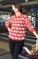 SOPHIA BUSH Arrives at LAX Airport 10/18/2023