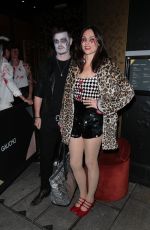 SOPHIE ELLIS BEXTOR Arrives at Hallowzeem Party at Gaucho in London 01/27/2023