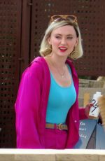 SOPHIE TURNER on the Set of ITVX Drama Joan in Palma 10/13/2023