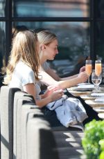 SOPHIE TURNER Out for Drinks with Friends in New York 10/02/2023