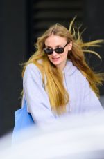 SOPHIE TURNER Out with Her Daughter at a Park in New York 10/10/2023