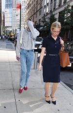 SOPHIE TURNER Out with Her Lawyer in New York 10/03/2023