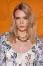 STACY MARTIN at Louis Vuitton Womenswear Spring/summer 2024 Show in Paris 10/02/2023