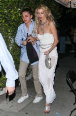 STELLA MAXWELL and CHARLOTTE LAWRENCE Leaves Kendall Jenner’s Halloween Party at Chateau Marmont 10/28/2023