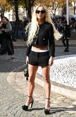 SYDNEY SWEENEY at Miu Miu Womenswear Spring/summer 2024 Show at Paris Fashion Week 10/03/2023