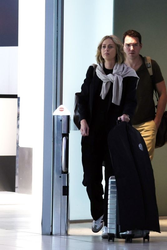 SYLVIA JEFFREYS Arrives at Airport in Perth 10/06/2023