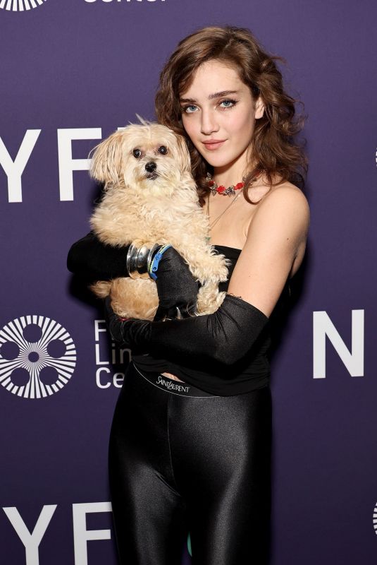 TALIA RYDER at The Sweet East Premiere at 2023 New York Film Festival 10/10/2023