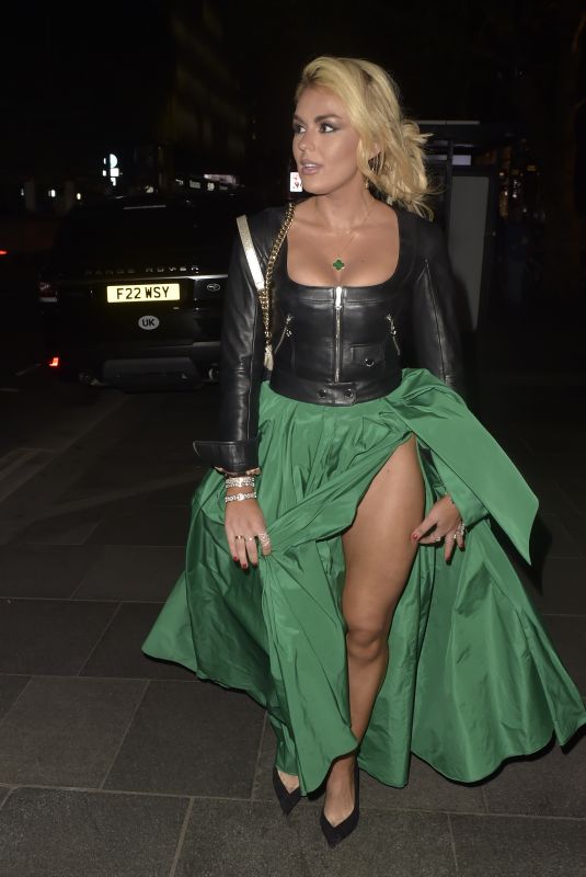 TALLIA STORM Arrives Crop Circles Premiere at Tottenham Court Road Odean Cinema 10/06/2023