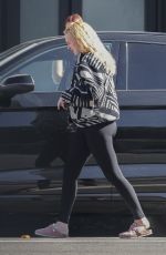 TALLULAH and RUMER WILLIS Out with Their Dogs in Los Angeles 10/06/2023
